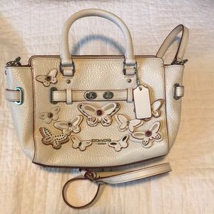 Coach butterfly handbag